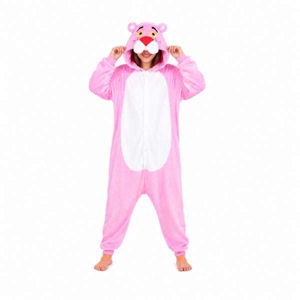 Roze Panter Onesie voor kinderen en volwassenen van Georgies Suites®