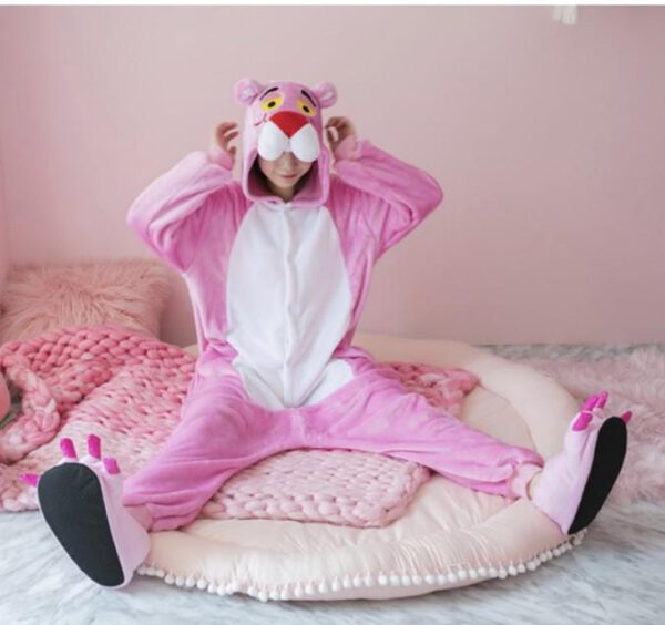 Roze panter onesie