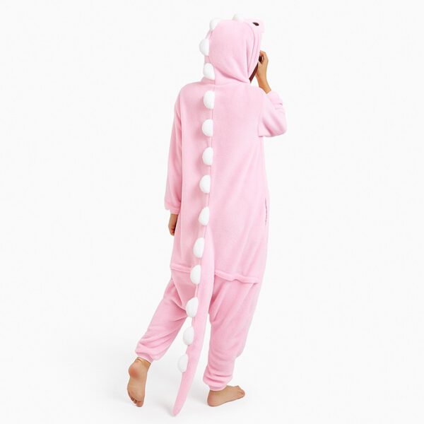 Roze draak onesie - Afbeelding 2
