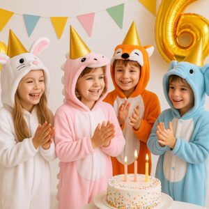 Roze draken onesie voor kinderen en volwassenen voorzien van staart en capuchon met drakensnuit