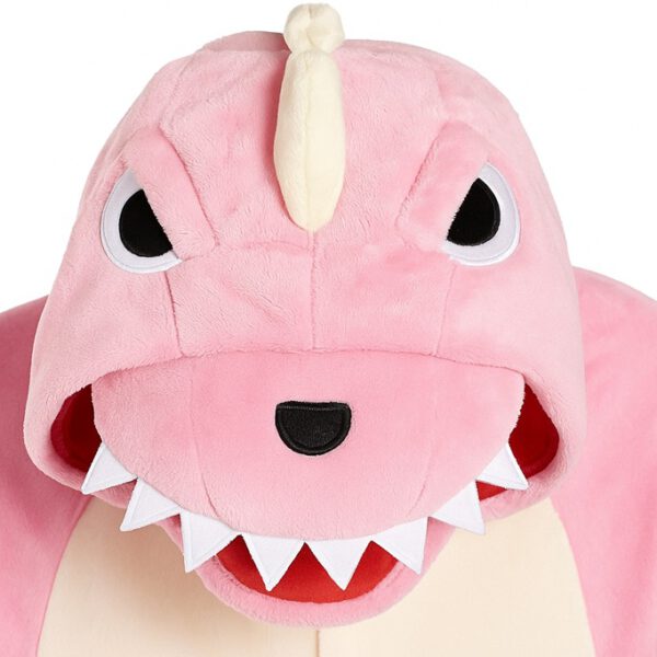 Roze draak onesie - Afbeelding 3